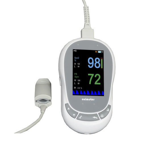 Oxímetro de pulso portátil - iOxi-10 - Unicare - médico-hospitalar / a bateria / com sensor separado