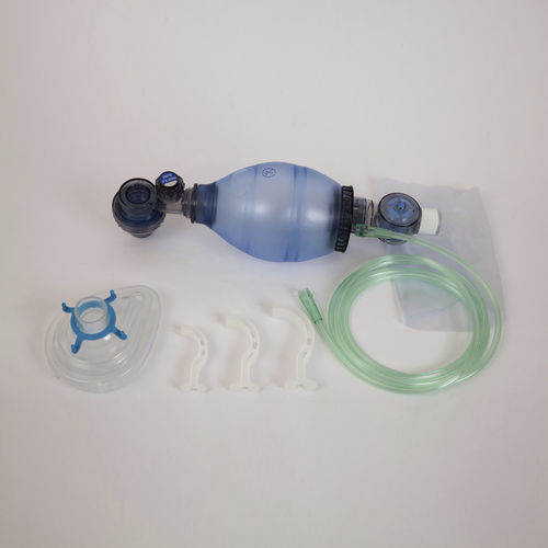 Reanimador manual infantil - SW71200A - Shining World Health Care - em PVC / com máscara / descartável