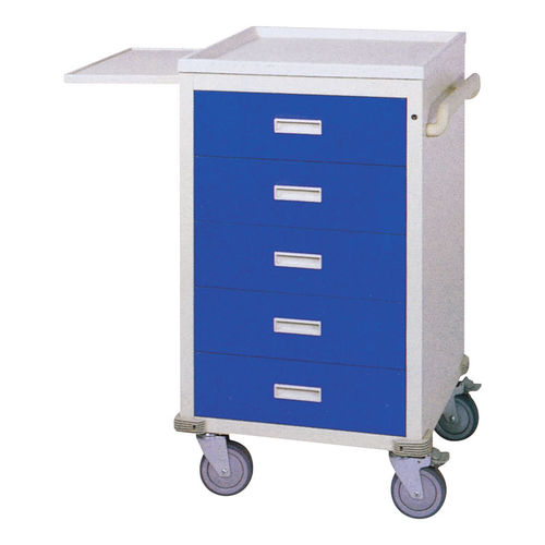 Carrinho de anestesia - CE-019 - Sigma-Care Development  - hospitalar / para dispositivos médicos / com gavetas