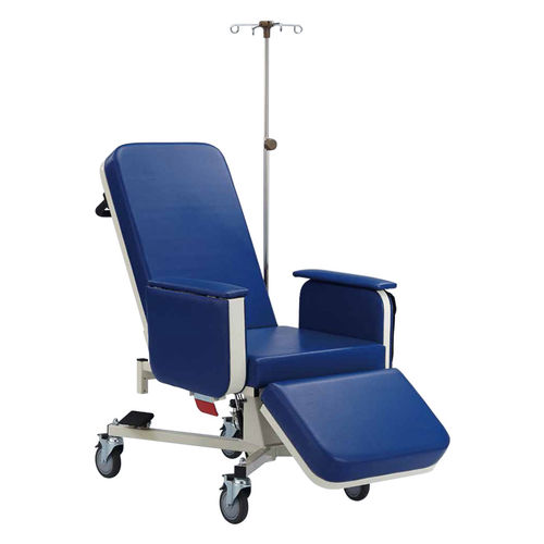 Poltrona para hemodiálise manual - CA-008 - Sigma-Care Development  - articulada em 3 seções / com rodízios / com apoio para pernas
