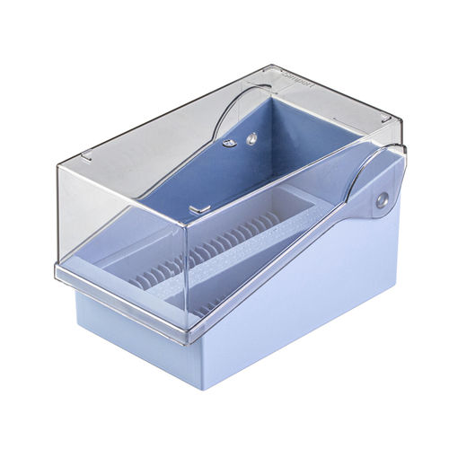 Container para lâminas de microscópio - M700-50 – SLIDEFILE™ JR. - Simport Scientific - em poliestireno / empilhável / autoclavável