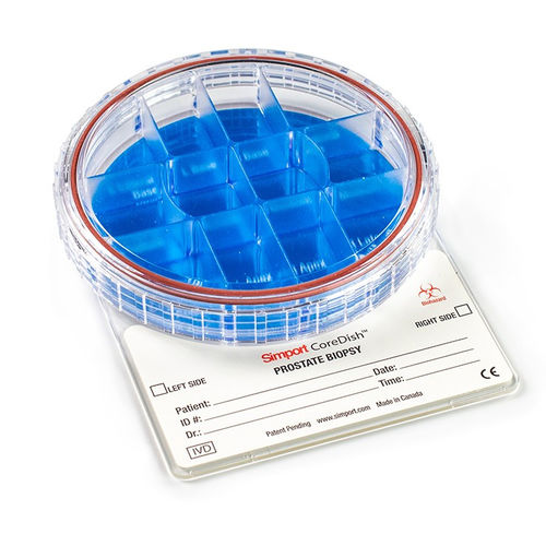 Recipiente para amostras em poliestireno - M970 - M971 - CoreDish®  - Simport Scientific - de armazenamento / para urologia / para biópsia prostática