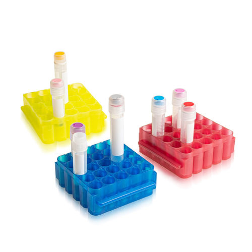 Suporte de laboratório para tubos - S500-25 - UNIRACK™ JUNIOR - Simport Scientific - em poliestireno