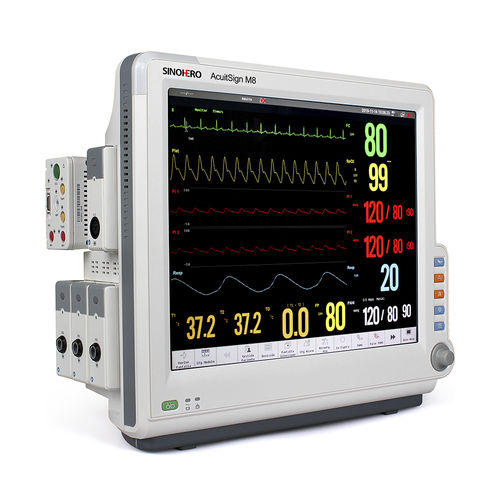 Monitor multiparamétrico portátil - AcuitSign M8 - Sino-Hero - modular / de ECG / RESP