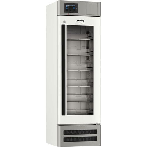 Refrigerador para banco de sangue - FE30G1EVO - SMEG Instruments - vertical / com 1 porta / com porta de vidro