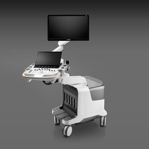 Aparelho de ultrassom com carrinho - P80 - SonoScape - geral / com Doppler colorido / em preto e branco