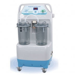 Aspirador cirúrgico elétrico - ST-SU650 - St. Francis Medical Equipment  - com rodízios