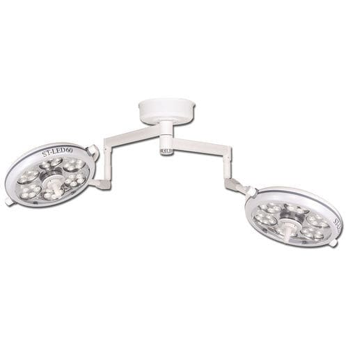 Foco cirúrgico de teto - ST-LED60 series - St. Francis Medical Equipment  - de LED / halógeno / 2 braços