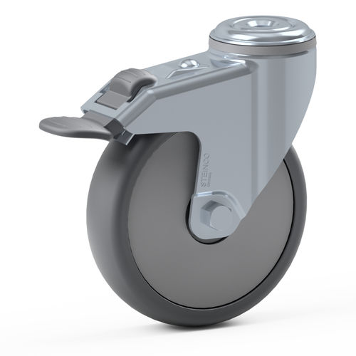 Roda em aço inoxidável - SERIES331R - STEINCO Rollen und Räder - giratória / com freio