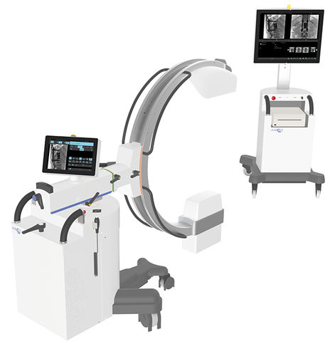 Intensificador de imagem móvel - Omniscop DReam - Stephanix - com detector de painel plano / com coluna de vídeo