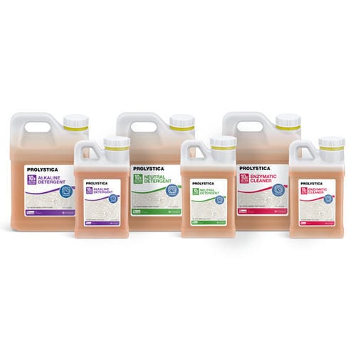 Detergente alcalina - Prolystica™ - STERIS - enzimático / para equipamentos médico-hospitalares