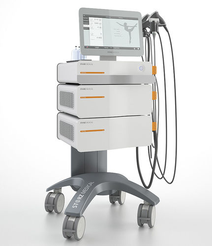 Aparelho de ondas de choque para medicina estética - DUOLITH SD1 »ultra« AWT - Storz Medical - com carrinho