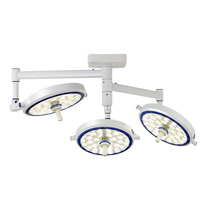 Foco cirúrgico de teto - SLJ-111C - Sturdy Industrial  - de LED / 3 braços / com painel de controle
