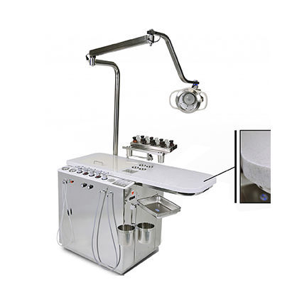 Estação de trabalho de ORL - SN-803 - Sturdy Industrial  - com iluminação / automática / em aço inoxidável