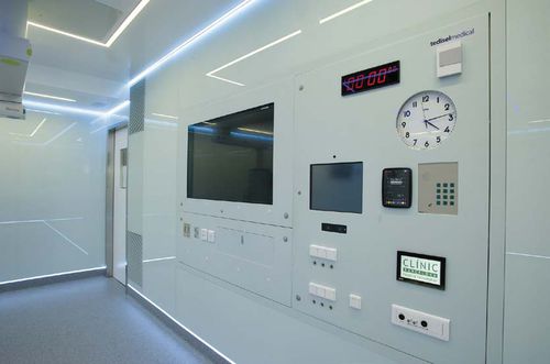 Painel de controle de temperatura - Q Panel - Tedisel Medical - de umidade / para sala de cirurgia / digital