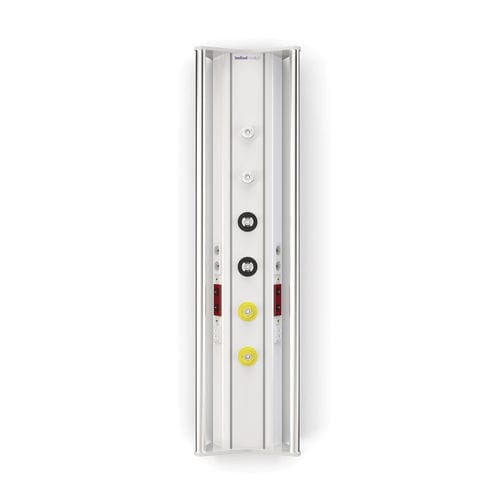 Coluna estativa de parede - Adonis - Tedisel Medical - para cuidados intensivos / com prateleiras / com braço de suporte para monitor