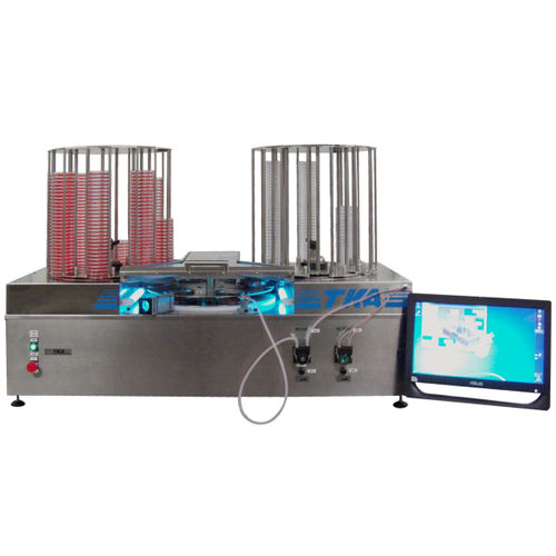 Dispensador de meios de cultura automático - MaxiPetri S - Teknolabo A.S.S.I. - de laboratório / para placas de Petri / para meios de cultura