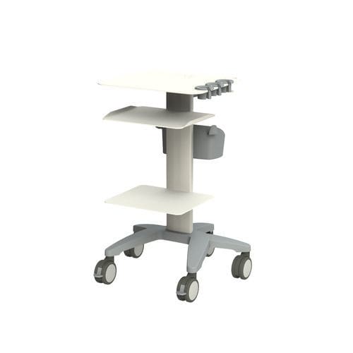 Carrinho hospitalar - TM WBG ECO 02 - Telemed Medical Systems - para aparelhos de ultrassom / de transporte / em aço inoxidável