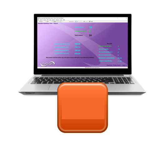 Software de análise - Reaction Time Suite™ - Thought Technology - para treinamento / médico-hospitalar / para EEG