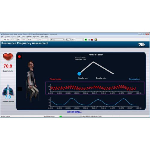 Software para EEG - SA7580 - Thought Technology - para eletrofisiológia / para medicina cardiovascular / de análise de variabilidade da frequência cardíaca
