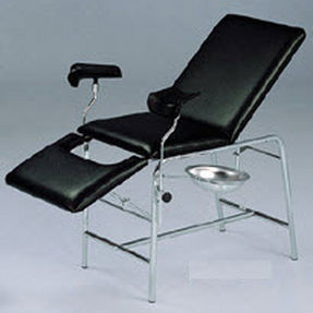 Mesa para exame ginecológico - M600333 - Titanox  - manual / com altura regulável / com encosto regulável