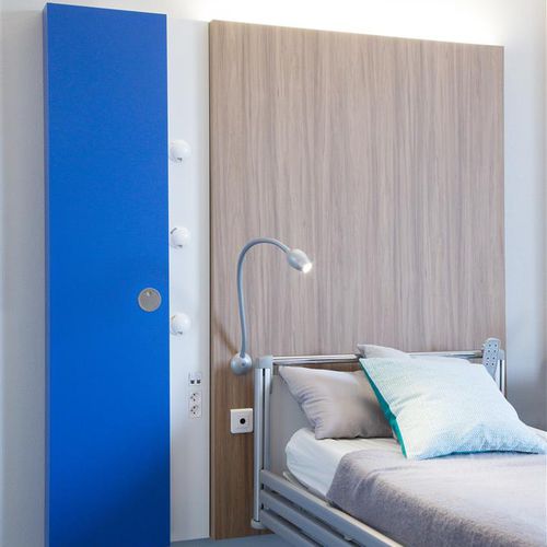 Régua de gases medicinais modular - Goodwood Move - TLV Healthcare - para quarto de paciente / com iluminação