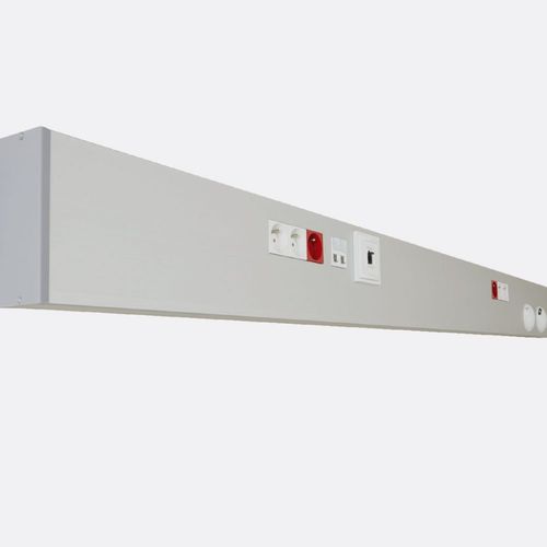 Régua de gases medicinais horizontal - SILEA - TLV Healthcare - vertical / para serviço de cuidados intensivos