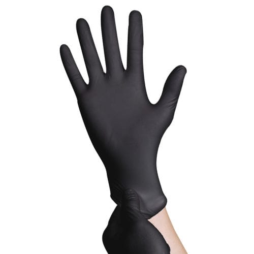 Luvas nitrílicas - Top Glove - para higiene corporal / sem pó / ambidestra