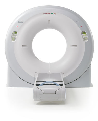 Tomógrafo computadorizado para tomografia de corpo inteiro - Aquilion LB - Canon Medical Systems Europe - 32 cortes / 16 cortes / com abertura ampla