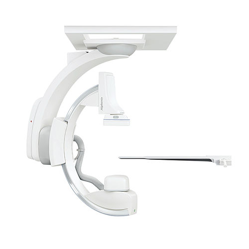 Sistema de fluoroscopia digital - Alphenix Sky+ - Canon Medical Systems Europe - para angiografia / para fluoroscopia cardíaca / com intensificador de imagem fixado no teto