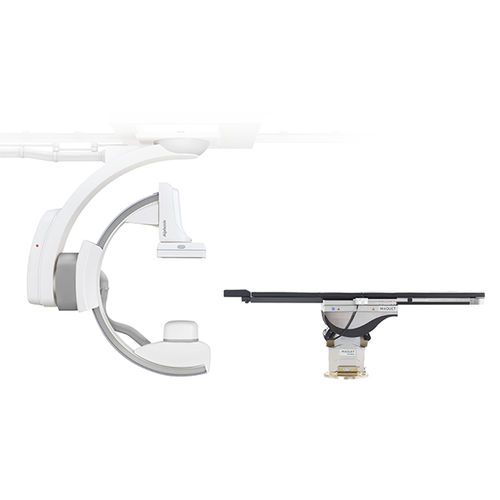 Sistema de fluoroscopia para angiografia - Alphenix Hybrid - Canon Medical Systems Europe - digital / para fluoroscopia cardíaca / com intensificador de imagem fixado no teto