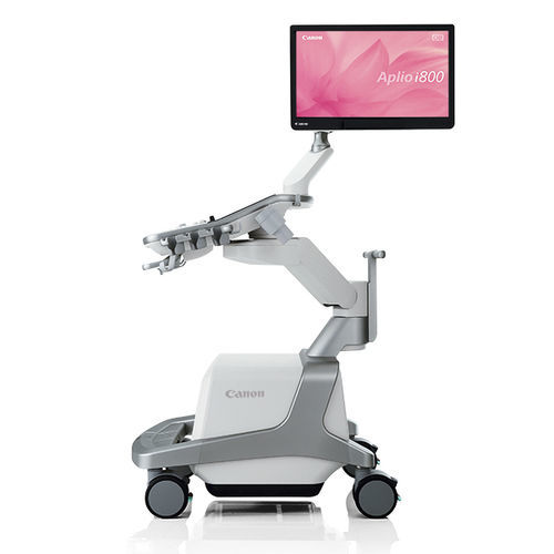 Aparelho de ultrassom com carrinho - Aplio i800 - Canon Medical Systems Europe - ginecológico e obstétrico / em preto e branco / com Doppler colorido