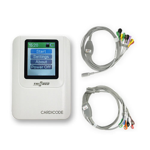Holter de 12 canais - CARDICODE300H - TRISMED  - de 3 canais / USB