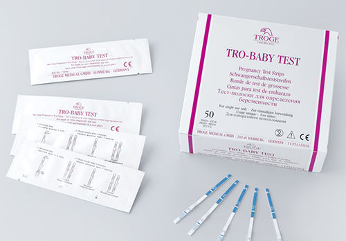 Teste rápido de gravidez - TRO-BABY - Troge Medical  - de hCG / de urina / de imunocromatografia