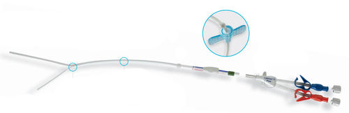 Cateter de acesso - Arrow® Cannon® II - Truphatek International - para hemodiálise / para veia jugular / para veia subclávia