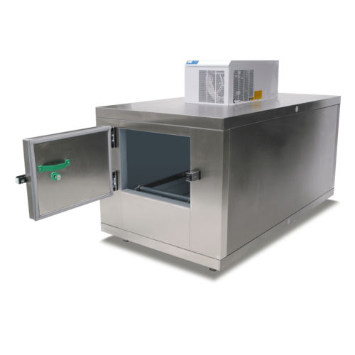 Câmara mortuária para caixão - LKZ HS 1 - UFSK INTERNATIONAL GmbH & Co. KG - 1 corpo / com abertura frontal / com 1 porta