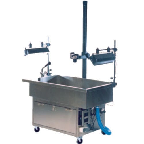 Mesa para necropsia - PE FT 01C  - UFSK INTERNATIONAL GmbH & Co. KG - de trabalho / de dissecção / retangular