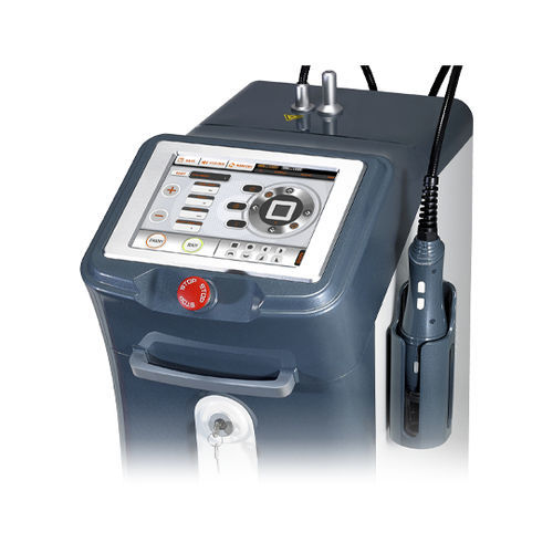 Laser para tratamento de cicatrizes - DE ORO DUAL - UNION MEDICAL  - Er:Vidro / com carrinho