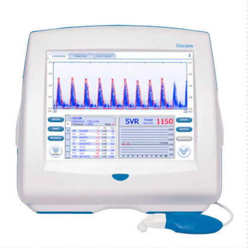 Monitor multiparamétrico com rodízios - USCOM 1A®    - Uscom  - de ECG / de volume sistólico de ejeção / PNI