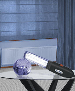 Aparelho de fototerapia para tratamento de dermatite - UV Comb - V-Care Medical Systems  - para tratamento de eczema / portátil / UV