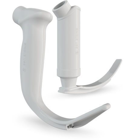 Video-laringoscópio descartável - GlideScope® Titanium - Verathon Medical Europe - com lâmina