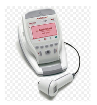 Doppler de bolso - AortaScan® AMI 9700 - Verathon Medical Europe - com rastreio de AAA