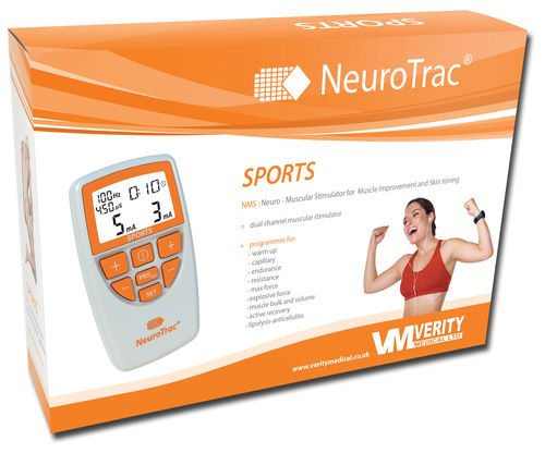 Eletroestimulador - Verity Medical - de mão / NMES / de 2 canais