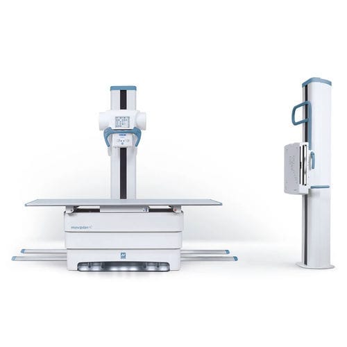 Sistema de radiografia digital - moviplan iC - Villa Sistemi Medicali - analógico / para radiografia geral / com bucky de piso