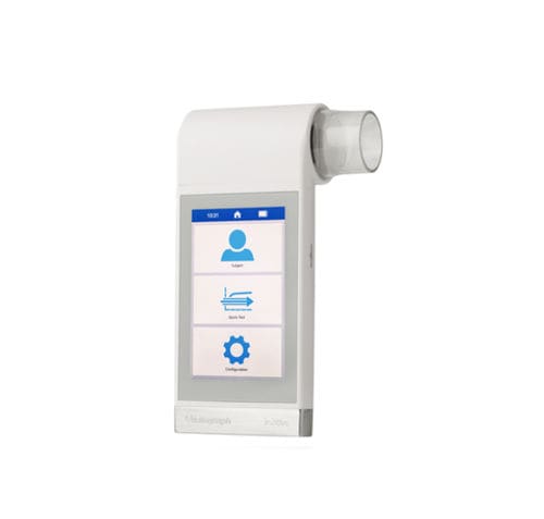 Espirômetro eletrônico - In2itive™ - Vitalograph  - portátil de mão / para uso domiciliar / com touch screen