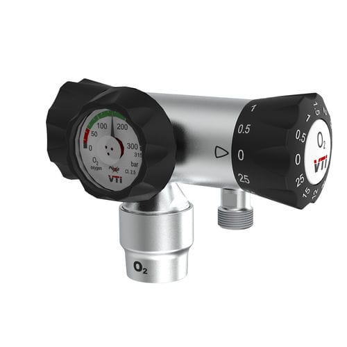 Regulador de pressão para gases medicinais - SELECT Ergo - VTI Ventil Technik  - médico-hospitalar / fluxo regulável
