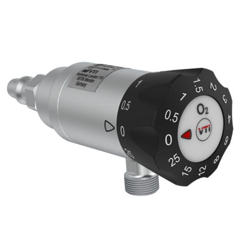 Fluxômetro duplo - Select Ergo ZGV - VTI Ventil Technik  - para gases medicinais / para hospital / para tomadas de rede