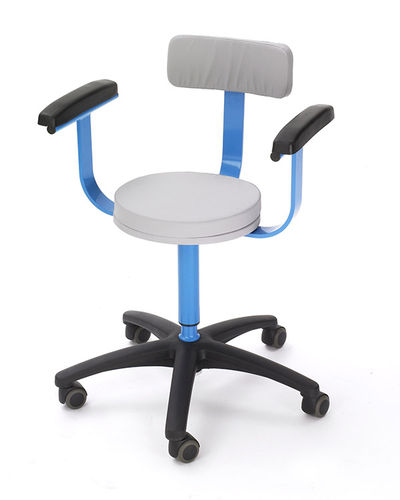 Mocho para consultório médico - MR4502 - Wardray Premise - com altura regulável / giratório / com rodízios