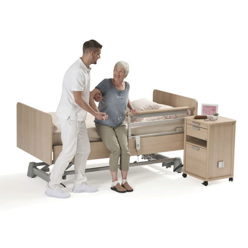 Cama para permanência prolongada - carisma sc - wissner-bosserhoff  - elétrica / para idosos / de altura regulável