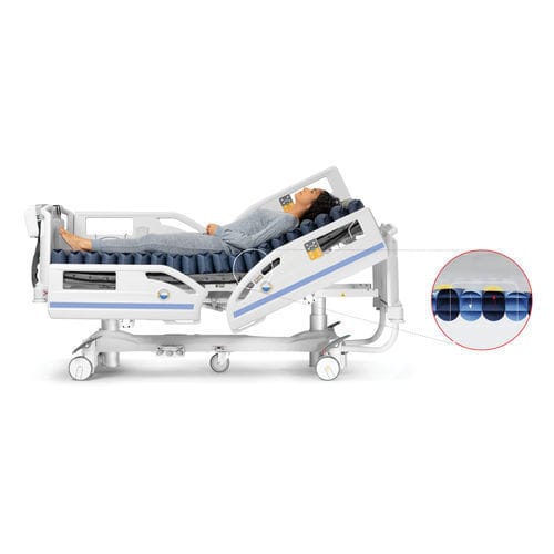 Colchão para cama hospitalar - Air2Care series - wissner-bosserhoff  - de pressão alternada / 90x200 cm / 100x200 cm